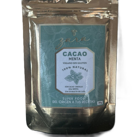 Cacao with mint, 80gr.